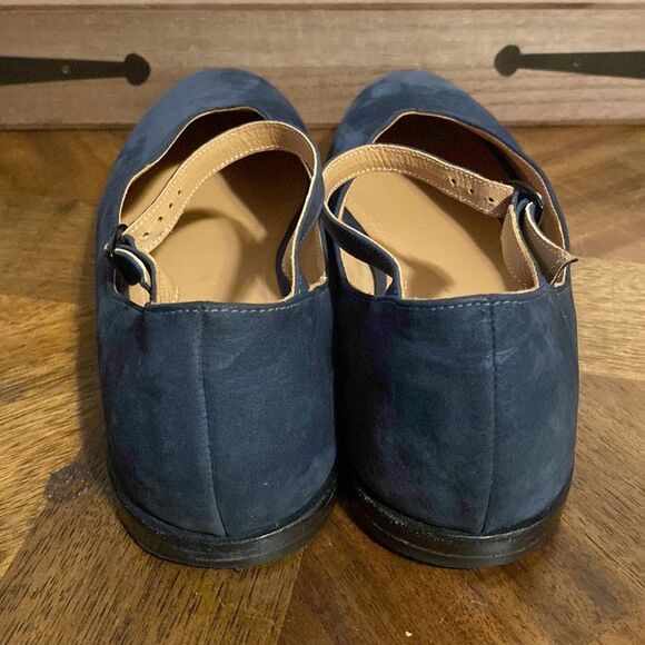 Anthro x The Palatines Suede Flats 7 - Picture 4 of 8